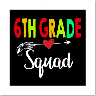 3rd Grade Squad Teacher Back To School Posters and Art